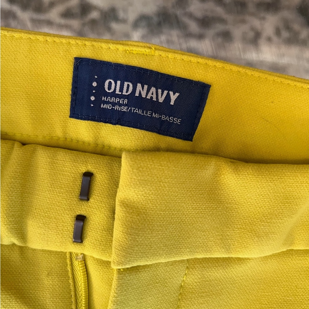 Old Navy Harper Yellow Pant